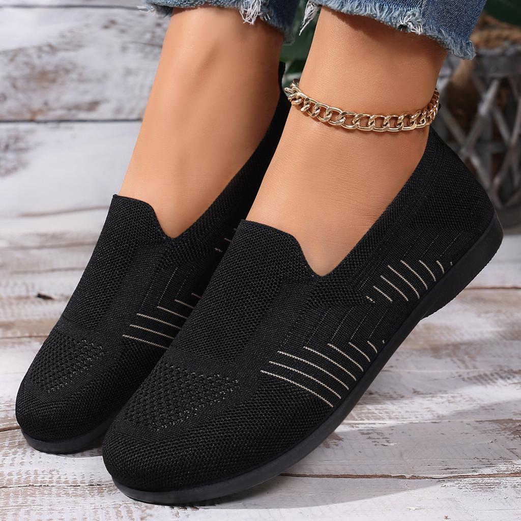 Scarpe da Donna Taglie Forti, Sandali Traspiranti e Comodi, Scarpe Piatte a Fondo Morbido, Scarpe Casual da Esterno per Mamma
