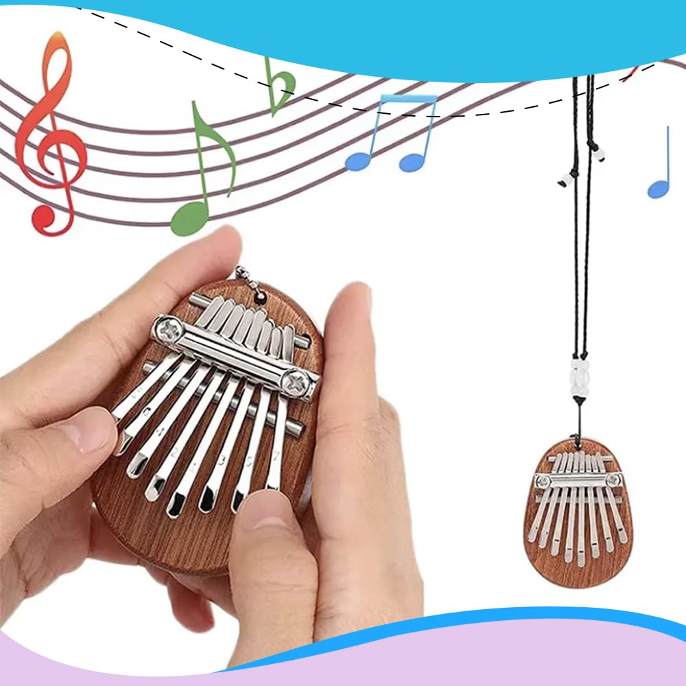 Kalimba Kalimba Piano Parts Beginner Set Set of 8 17-key Key, Bridge, Kalimba/Thumb (Complete Keys)