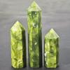 Natural Colored Fluorite Single Point Wand Witchcraft Supplies Hexagonal Prism Mineral Stones Crafts Home Decor Christmas Gifts