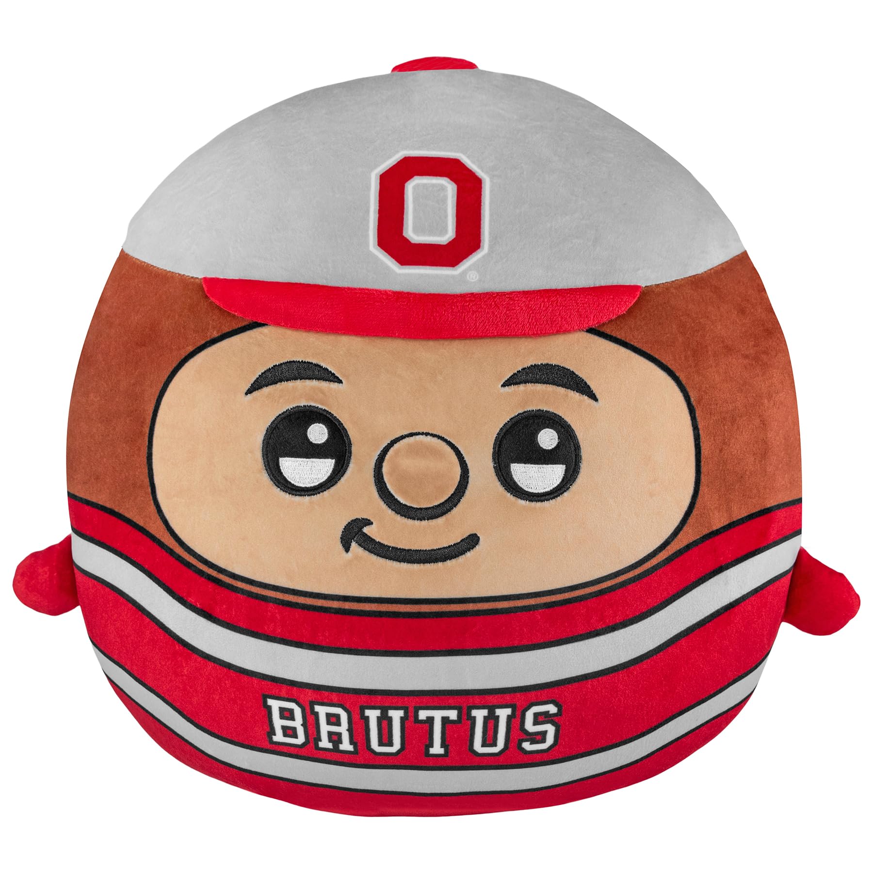 

Sleep Squad Ohio State Buckeyes Brutus Kiri Cloud Pillow Plush Official University Plush 12 -