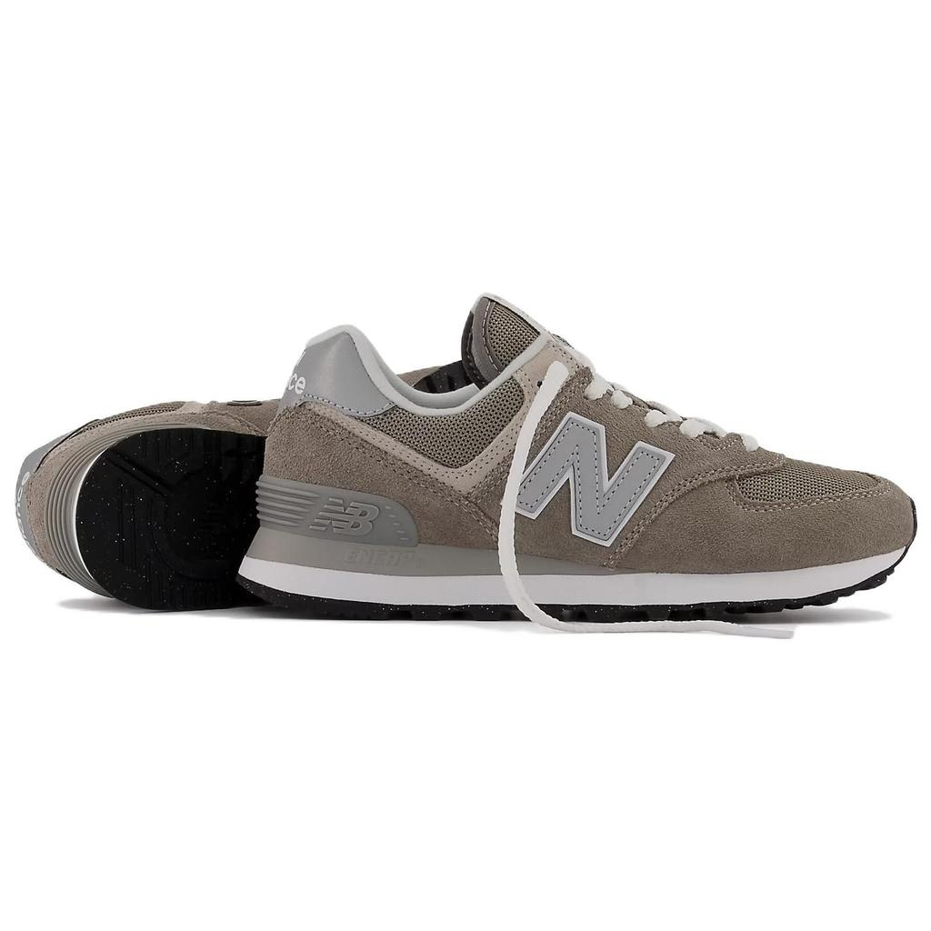 New Balance 574 Core Cinza Branco Tênis Femininos WL574EVG
