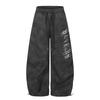 FlowStreet Hip Hop Retro American Wide Leg Sweatpants With Spring Autumn Drape Loose Y2k Casual Casual Style Jazz Dance Curved Knife Pants
