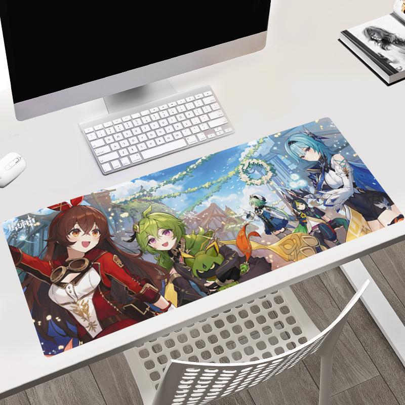 Genshin Impact Large Anime Gaming Mouse Desk Pad