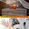 D5 Horror Halloween Party Decoration Haunted Houses Doorway Outdoors Decorations White Creepy Cloth Scary Gauze Gothic Props