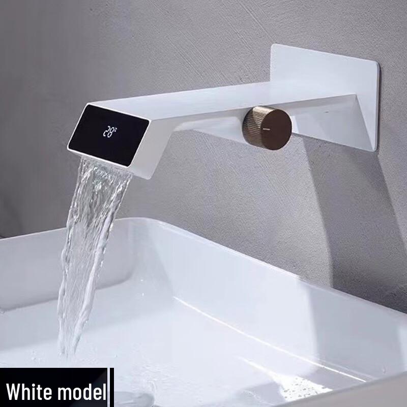 Цифровой настенный термостатический смеситель для раковины TLXT