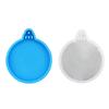 Christmas Ornaments Mold Mutifunctional Blank Round Silicone Molds Versatile Resin Accessory Mould for DIY Enthusiasts