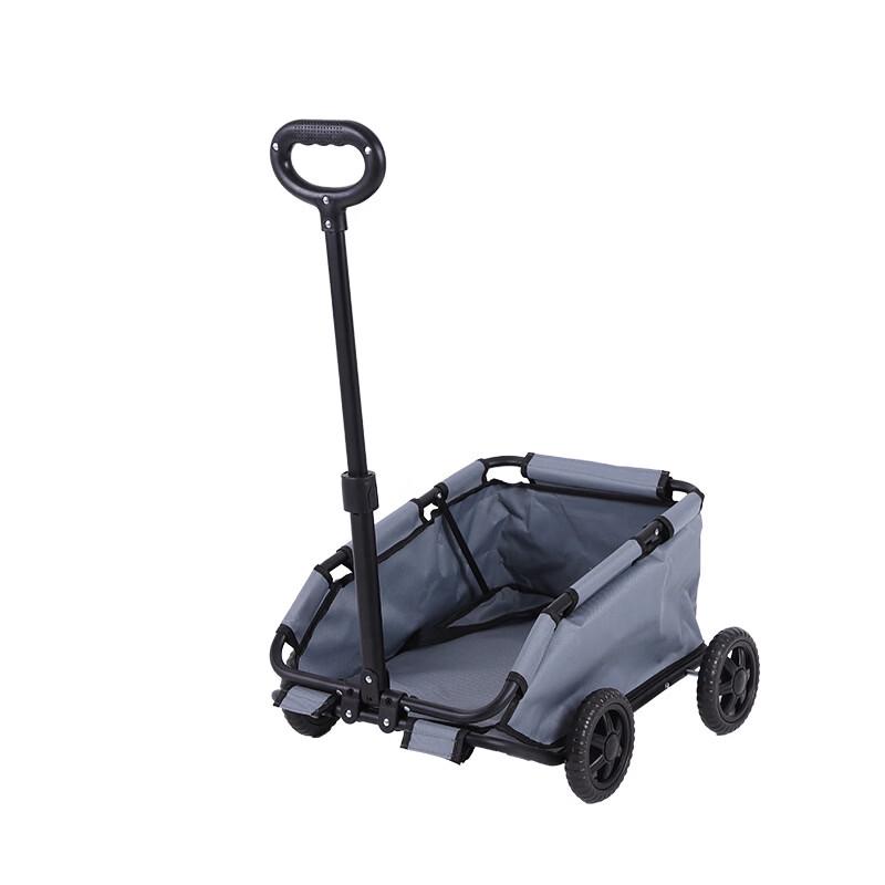 Portable Folding Pet Stroller and Shopping Cart