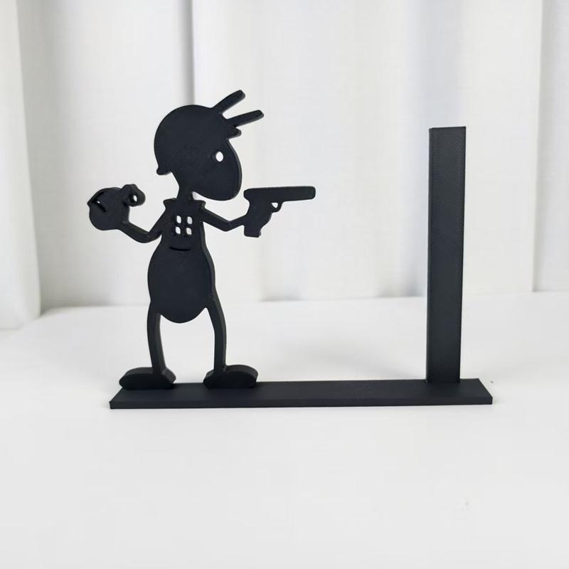 3D Printed Ant-Shaped Paper Towel Holder - Cute & Practical Bathroom/Office Decor, Space-Saving Organizer for Kitchen/Toilet