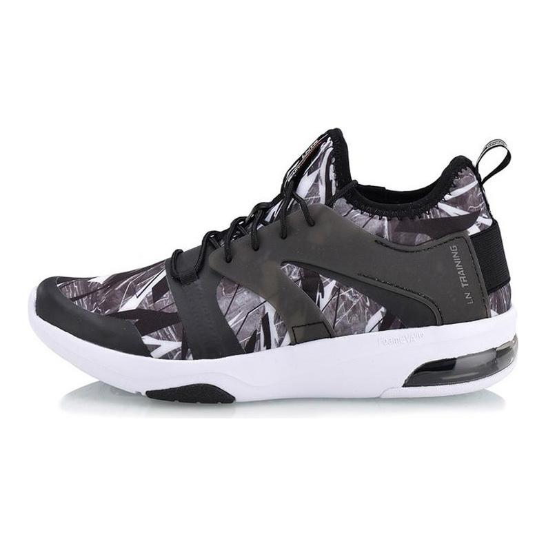 Li Ning Running Shoes Women's Low top Black/White/Gray AFHN006-3