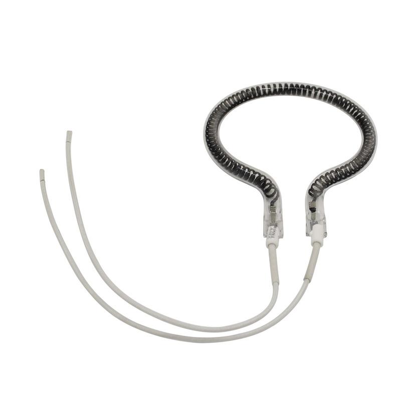 Tubo de aquecimento em forma de raquete tubo de aquecimento 220v aquecedor de fibra de carbono Adequado para aquecedores/equipamentos infravermelhos, etc.