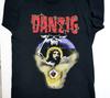 Vintage Danzig Band Musikliebhaber Schweres Baumwoll Schwarz Alle Größen Unisex Hemd