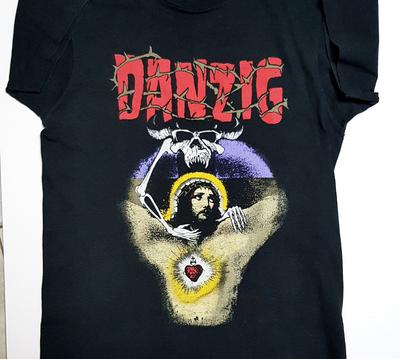 Vintage Danzig Band Music Lover Heavy Cotton Black All Size Unisex Shirt