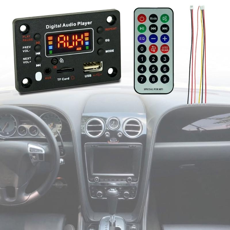 Bluetooth-compatible MP3 Decoders Amplifier Board Sound System Upgrades for Wireless Music Streaming & High Quality sound  Output