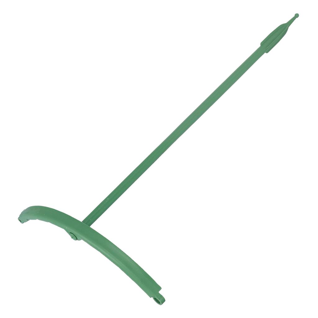 12 Sets Plant Support Stakes with Half Round Support Ring Plastic Garden Tool for Flower Pot Vegetable