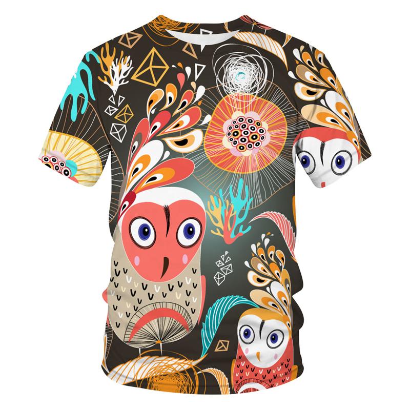 2021 летняя новая мужская и женская футболка с 3D принтом — фото 4