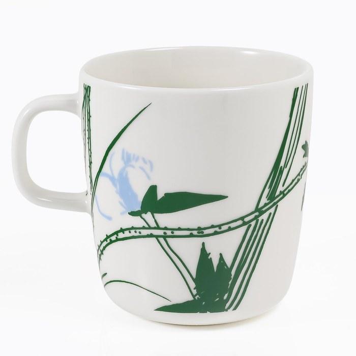 Marimekko Mug 400ml Puhakukka White/Orange 74070