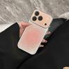 Stylish Acrylic Case With Sparkle Glitter Gradient Window IPhone 14 15 16 17 Pro Max Full Coverage Drop Protection