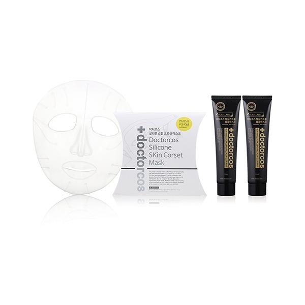 

[3D Full Face Lifting] Doctorcos Super Lifting Corset Mask + Water Glow Cream_23308372_687038