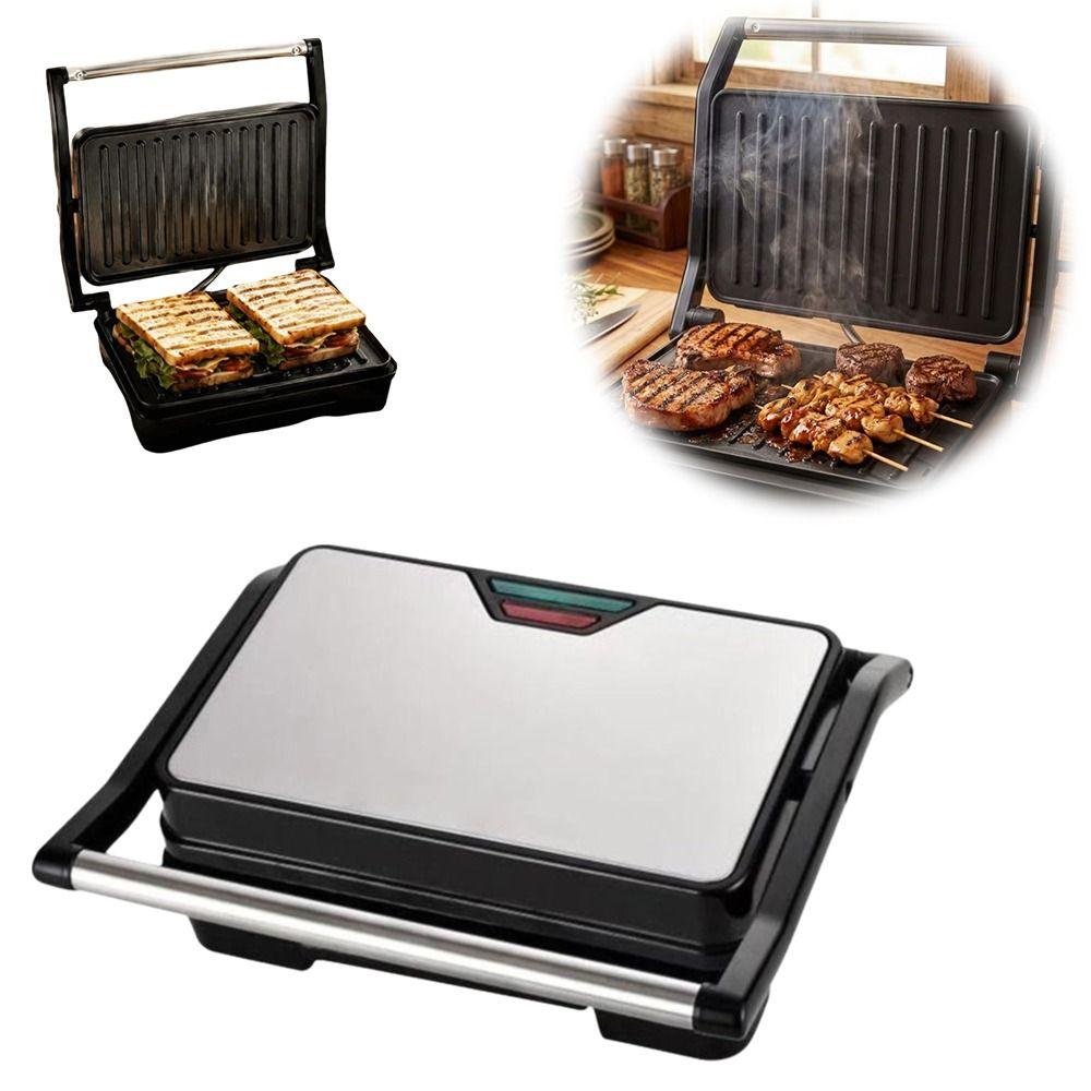 Non-Stick Sandwich Toaster Multifunctional Convenient Breakfast Maker Quick Heating Large Capacity Electric Sandwich Pan