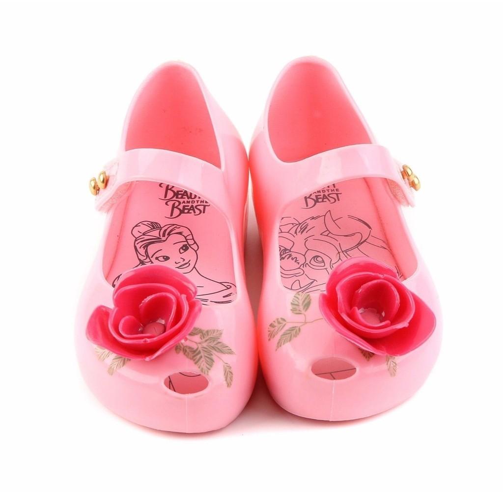 

Adorable New Rose Kids Girls Mini Melissa Shoes Sandals For Toddlers In Us Sizes 6-11 US 10=EUR 27(Insole length 17cm) розовый