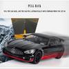 1/24 Scale Benz Gtr Sports Alloy Car Model Metal Children Diecast Toy Car Modification Simulation Sound & Light Gift for Boy