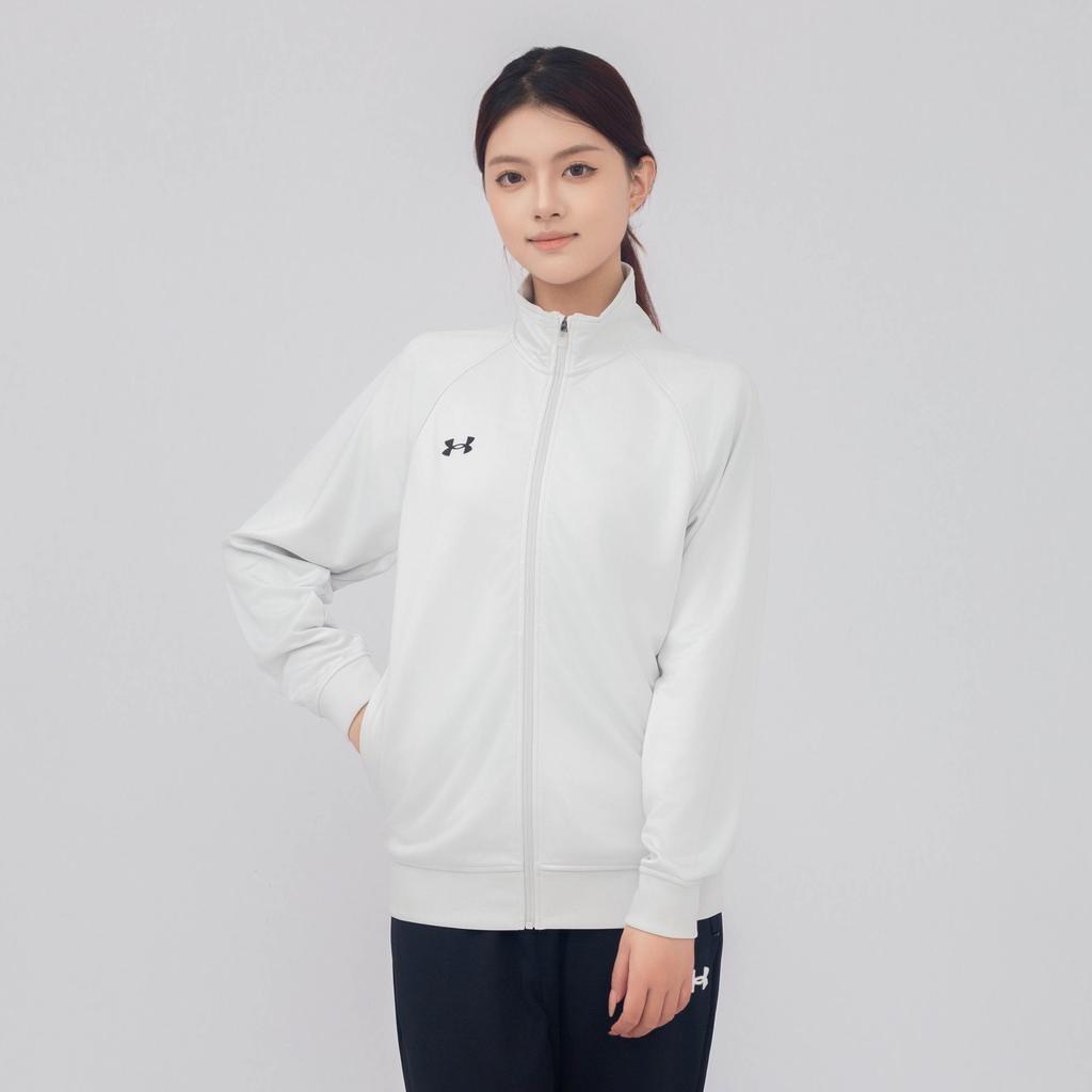 Under Armour Vestes Coupe-vent à Col Montant Homme Blanc 25600404-023