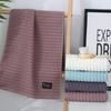 1Pc 35x75cm Simple Solid Color Cotton Breathable Soft Absorbent Adult Bathroom Hand Towel