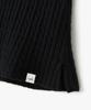 POEV Cable Knit Mini Skirt Shorts - Black
