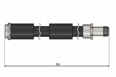 Rear Brake Hose C Elysee 09