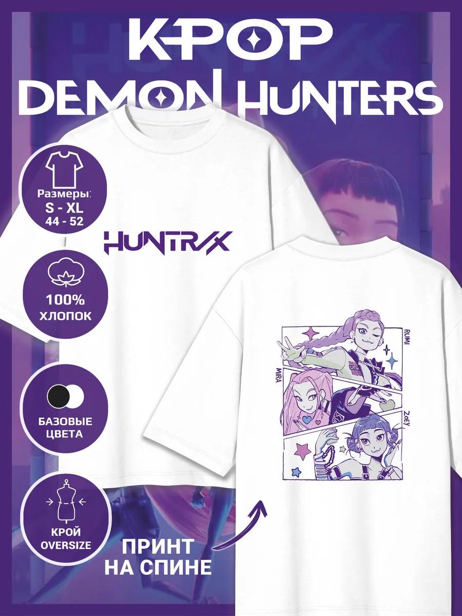 Oversized Demon Hunters T-shirt - Huntrix L