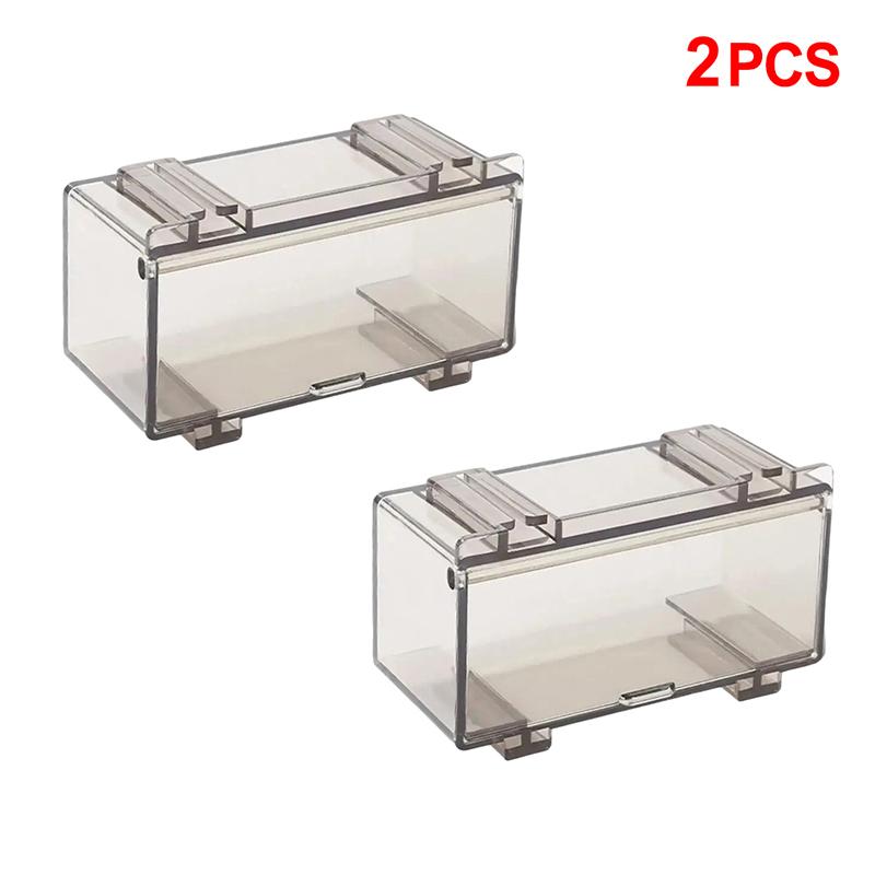 1/2/4Pcs Plastic Model Car Box Transparent 1:64 Diecast Car Toys Case Waterproof Dustproof Car Display Box For Wheels Minigt