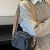 New Fashi Nyl Crossbody Bags for Women Trendy Shoulder Storage Bag Wide Strap Comfortable and Versatile Texture Pillow Bag