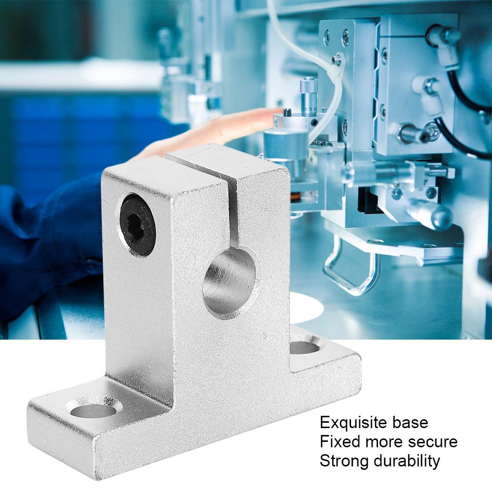 4PCs Fixing Bracket Hardware Tools Fastener Industrial Accessory for Linear Rail Vertical Shaft