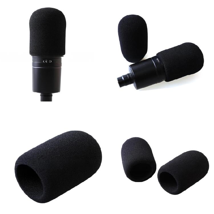 Studio Microphones Isolation Sponge Cover Replacement Windscreen Windshield Wind Muffs Wind Screen Cover