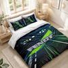 Set Biancheria da Letto 1 Copripiumino 2 Federe Stampa Fendt Camera da Letto Decorazione Casa