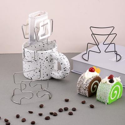 Coffee Drip Filter Bag Holder Reusable Stainless Steel Japanese Filter Bag Holder Coffee Cup Drip Filter Paper Bag Holder