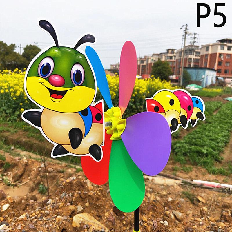 

Животное Пчела Шесть Цветов Трехмерная Ветряная Мельница Мультфильм Детские Игрушки Украшения Домашнего Сада Ветряная Вертушка Декор Двора