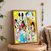Disney Mickey Mouse Friends Paint By Numbers Hand Painting Kit. Home Decor Wall Art Gift