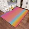 Dopamine Gradient Color Large  Carpet Non Slip Soft Cartoon Kids Bedroom Living Room Floor Mat Home Decor Children's Play Carpet