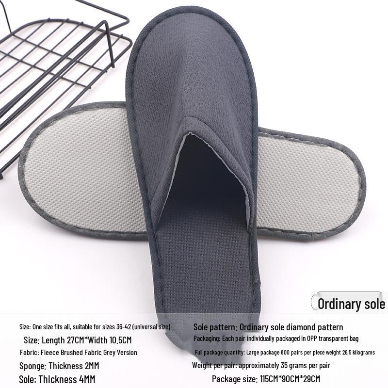 Disposable Non-slip Slippers for Hotels, B&Bs, and Beauty Salons
