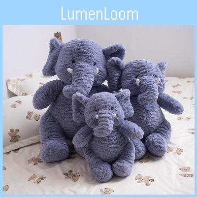 Elephant Plush Toy With Pp Cotton Filling For Baby Comfort And Home Decor