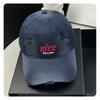 Spring And Summer Ripped Baseball Cap Female Alphabet Embroidered Cap Versatile Sun Hat High Quality Hat Men