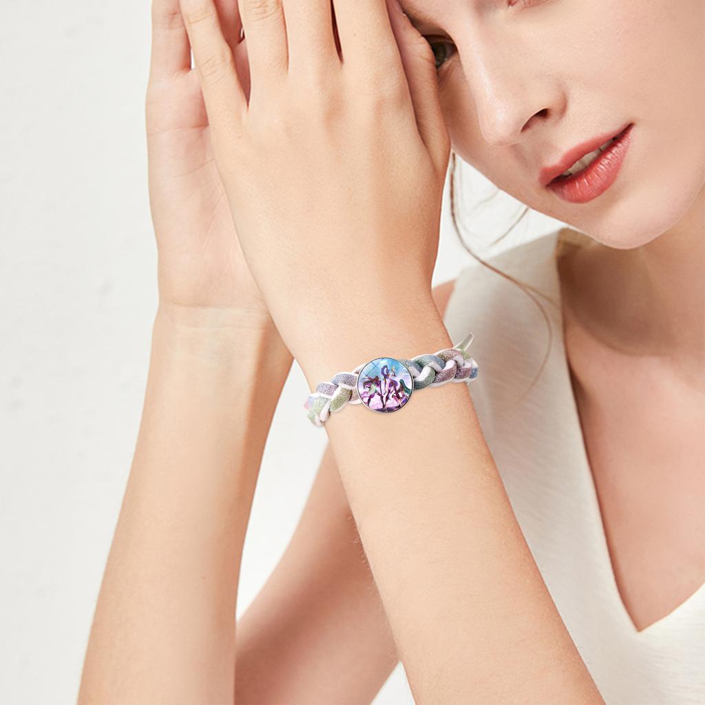 Cartoon Witch  Group Little Bracelet Girl Gift Anime Hand Jewelry
