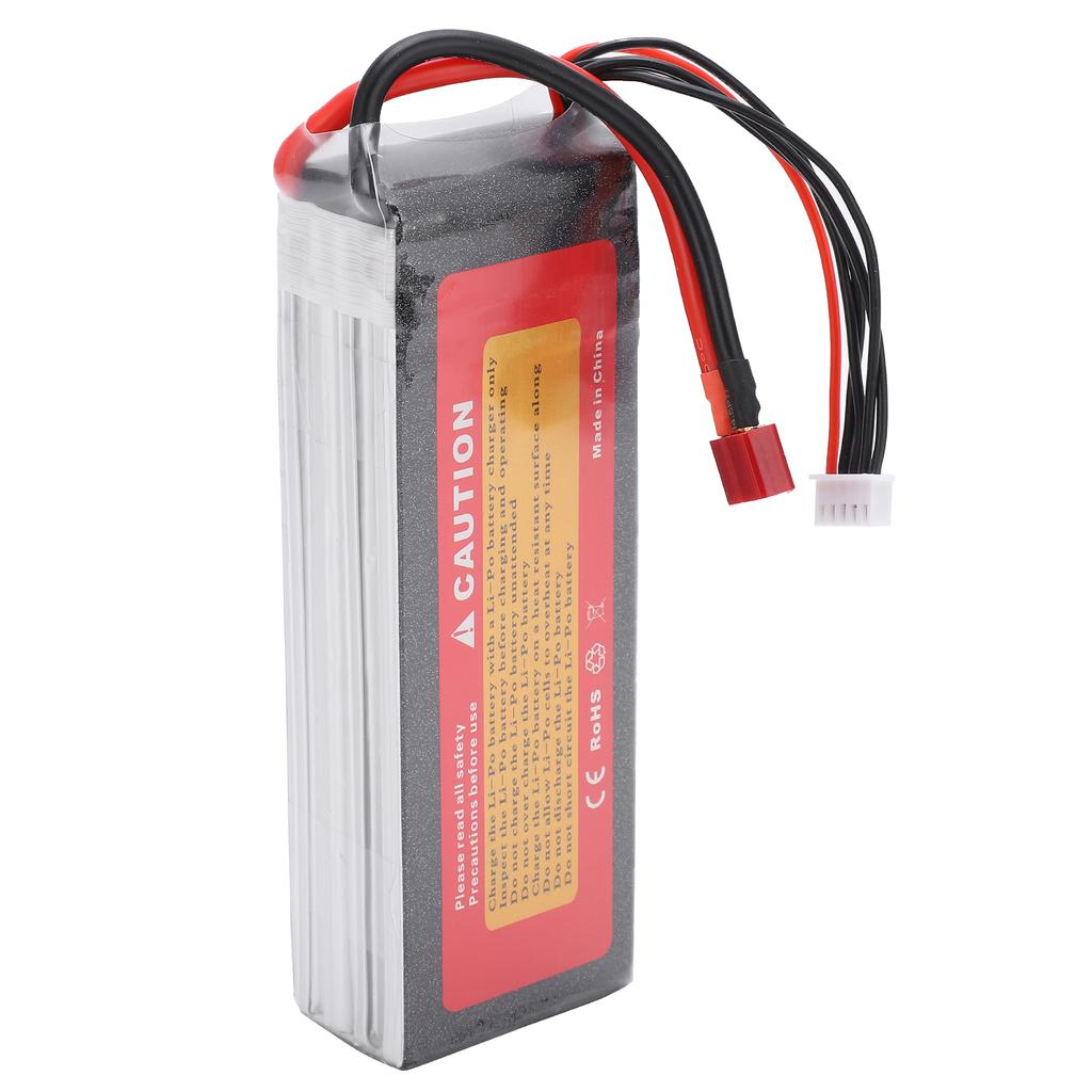 14.8V 5500mAh LiPoly Batteries 60C 4S T Plug Model LiPo Battery for RC Car Boat Airplane