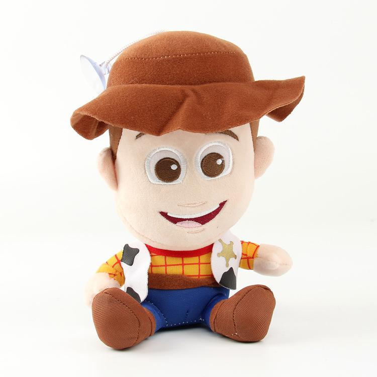 Toy Story Woody Buzz Lightyear Cute 18cm Plush Movie Toys