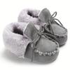 New Winter Baby Boots for Kids with Warm Soles, Infant Toddler Walking Shoes