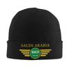 I Love Saudi Arabia Beanie Cap Unisex Winter Warm Bonnet Homme Knit Hat Hip Hop Outdoor Ski Skullies Beanies Hats For Unisex Women