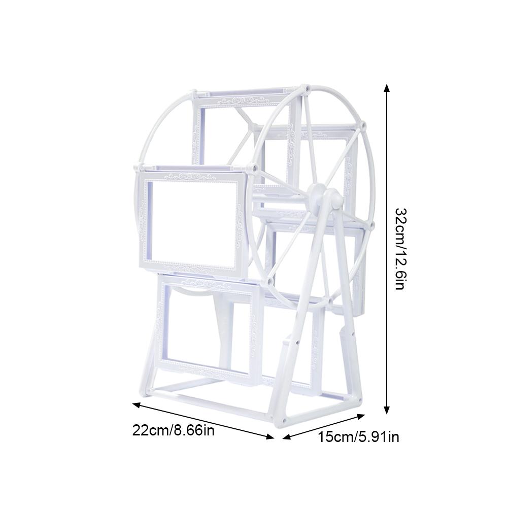 Creative Rotatable Ferris Wheel PhotoFrame Photo Frame Birthday Gift Photo Display Shelf Photo Frame Home Table Decoration