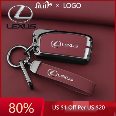 2026 Hot Interior Stickers Leather Car Key Case Cover For IS ES CT200H NX LX 250 300 350 450H 300H ES300h ES200 UX250h LS3