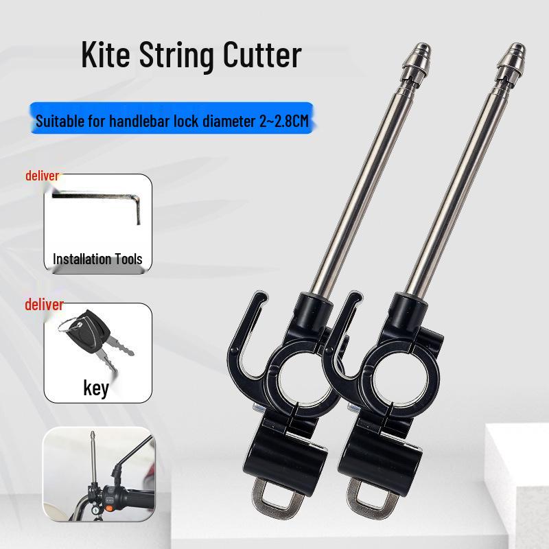 Anti-Theft Electric Bike Helmet Lock - Pry-Proof Fixed Hook for Bicycles